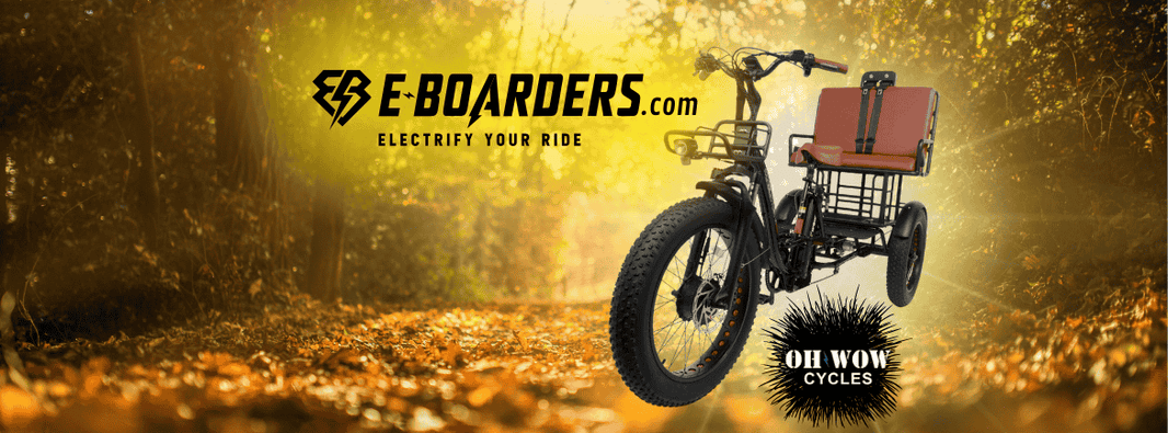 Introducing the Multifunctional Oh Wow Cycles Conductor Plus Rickshaw Cargo Electric Trike