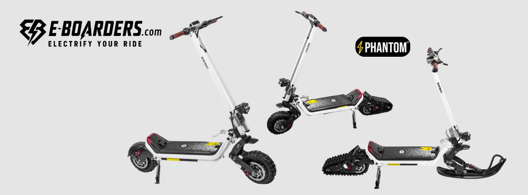 Experience the Unrivaled All-Terrain Adventure E-Scooter by Phantom Gogo