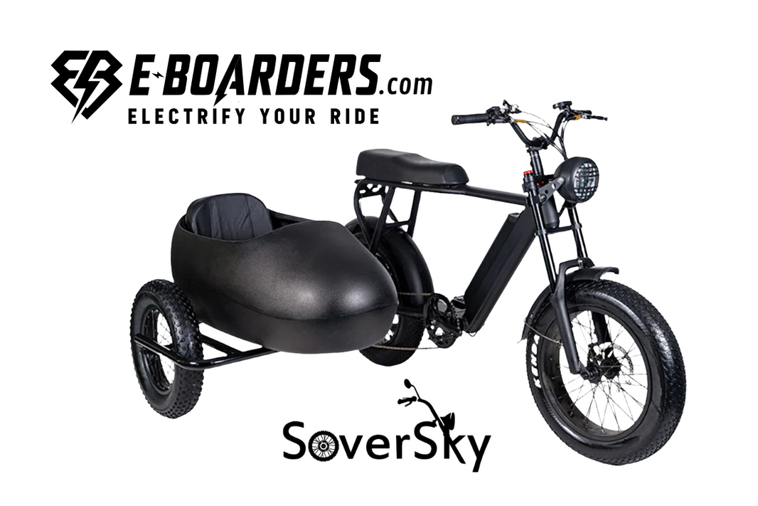 The E-Bike Revolution: Learn About the All-Purpose Soversky TS75-4815 Sidecar E-Bike