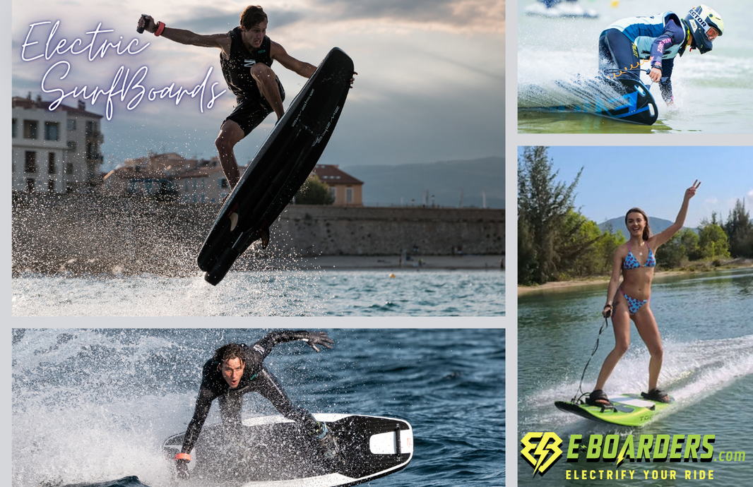 Electric Surfboards, Jetboards, Wakeboards.