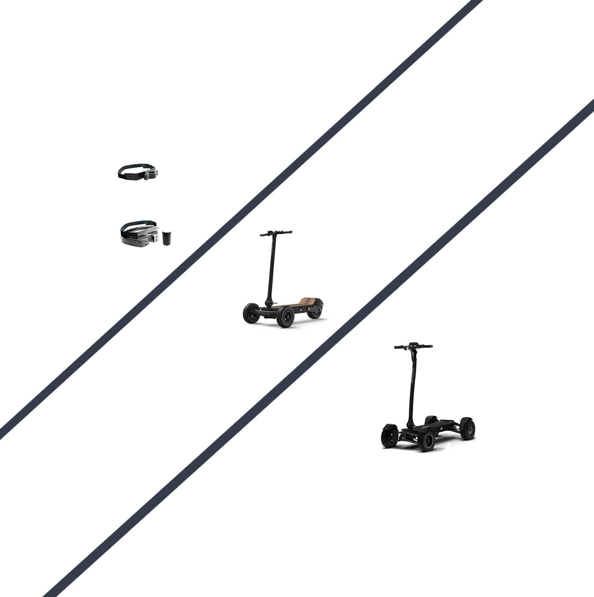 Golf Course Rides Button Electric Sports Gear & CycleBoard Golf Caddy Rides | E-Boarders