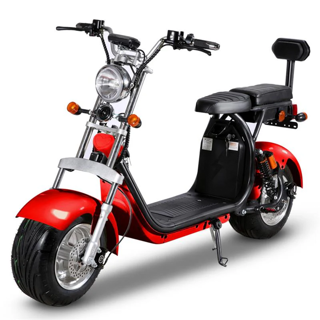 SOVERSKY 3000w SoverSky SL1.0P Scooter 60Miles/45MPH Fat Tire Moped