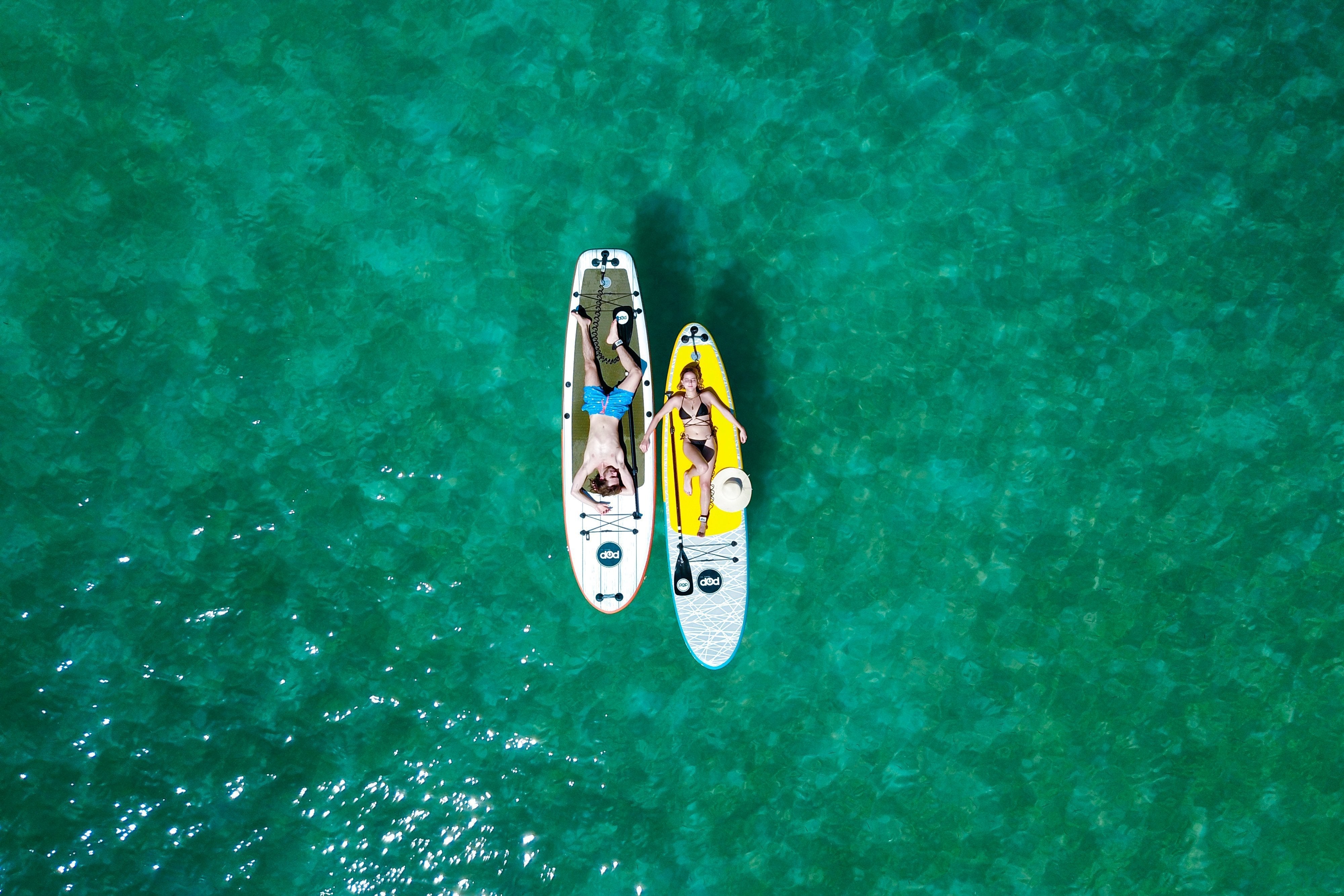 11'0 PopUp Yellow/Turquoise | Inflatable Paddle Board