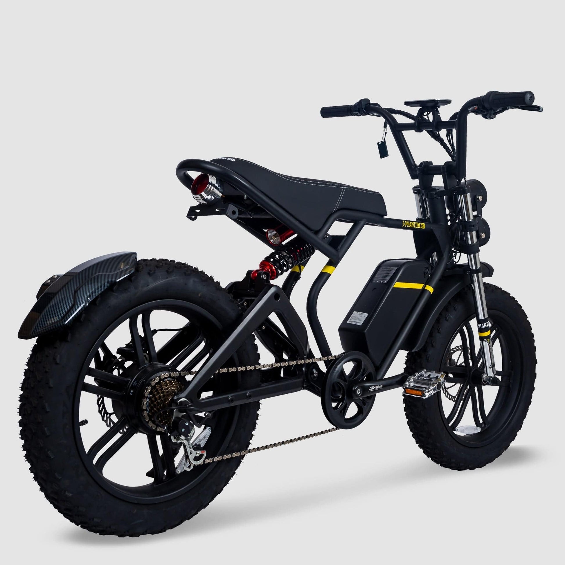 Klutch P20 Fat Tire E-Bike 52 MPH / 53 Mile Range - eBoarders