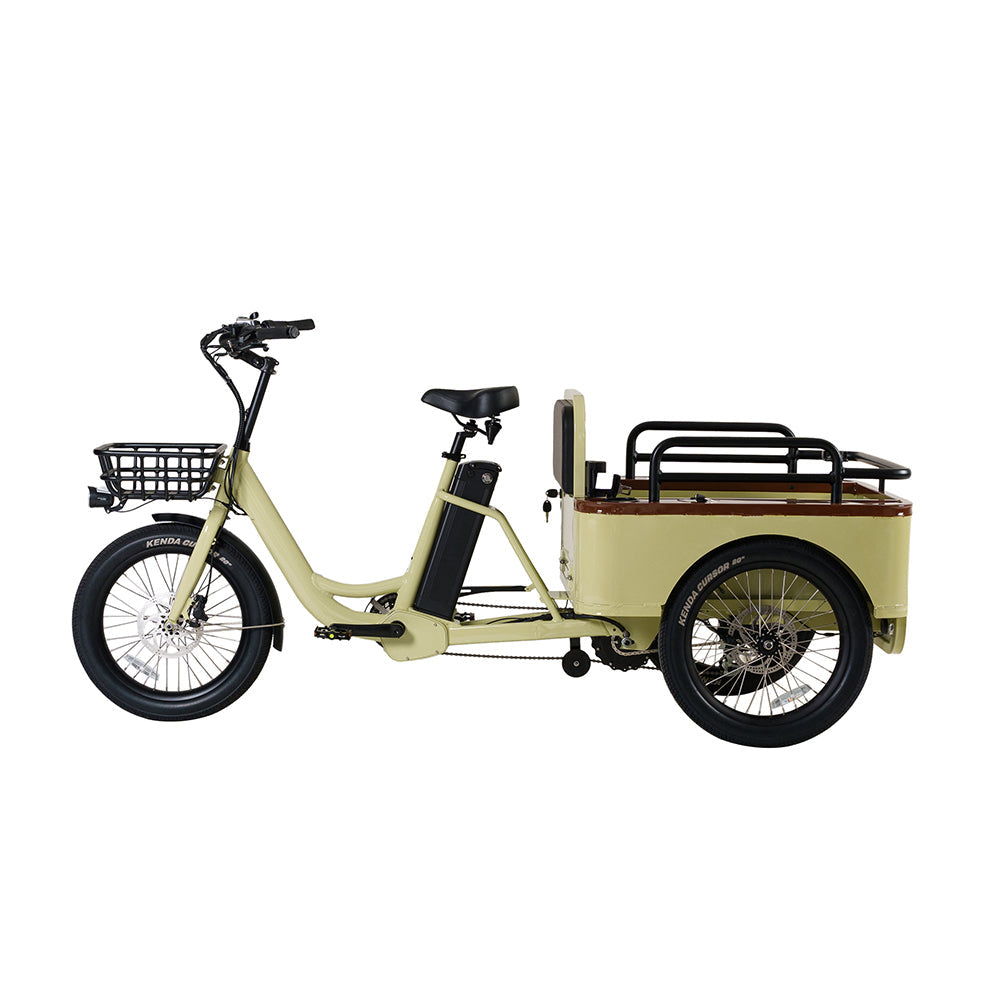 Conductor Plus Rickshaw Convertible Electric E-Trike 25 MPH / 50 Mile Range