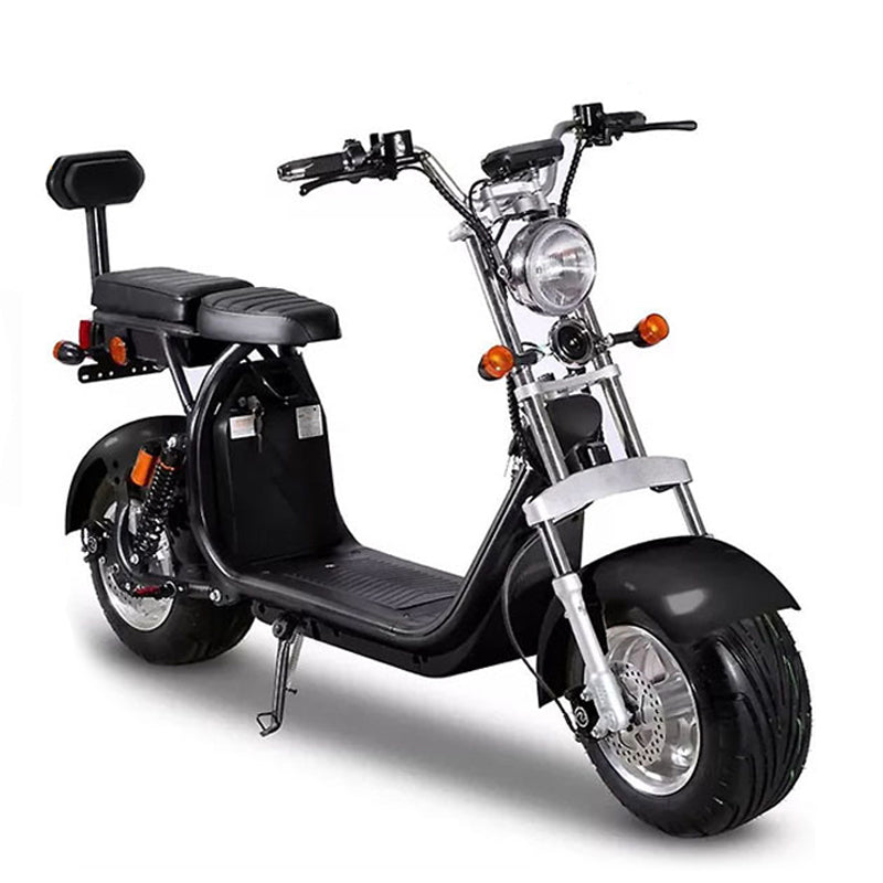 SL1.0P 3000w Fat Tire Moped Scooter 45 MPH / 60 Mile Range - eBoarders