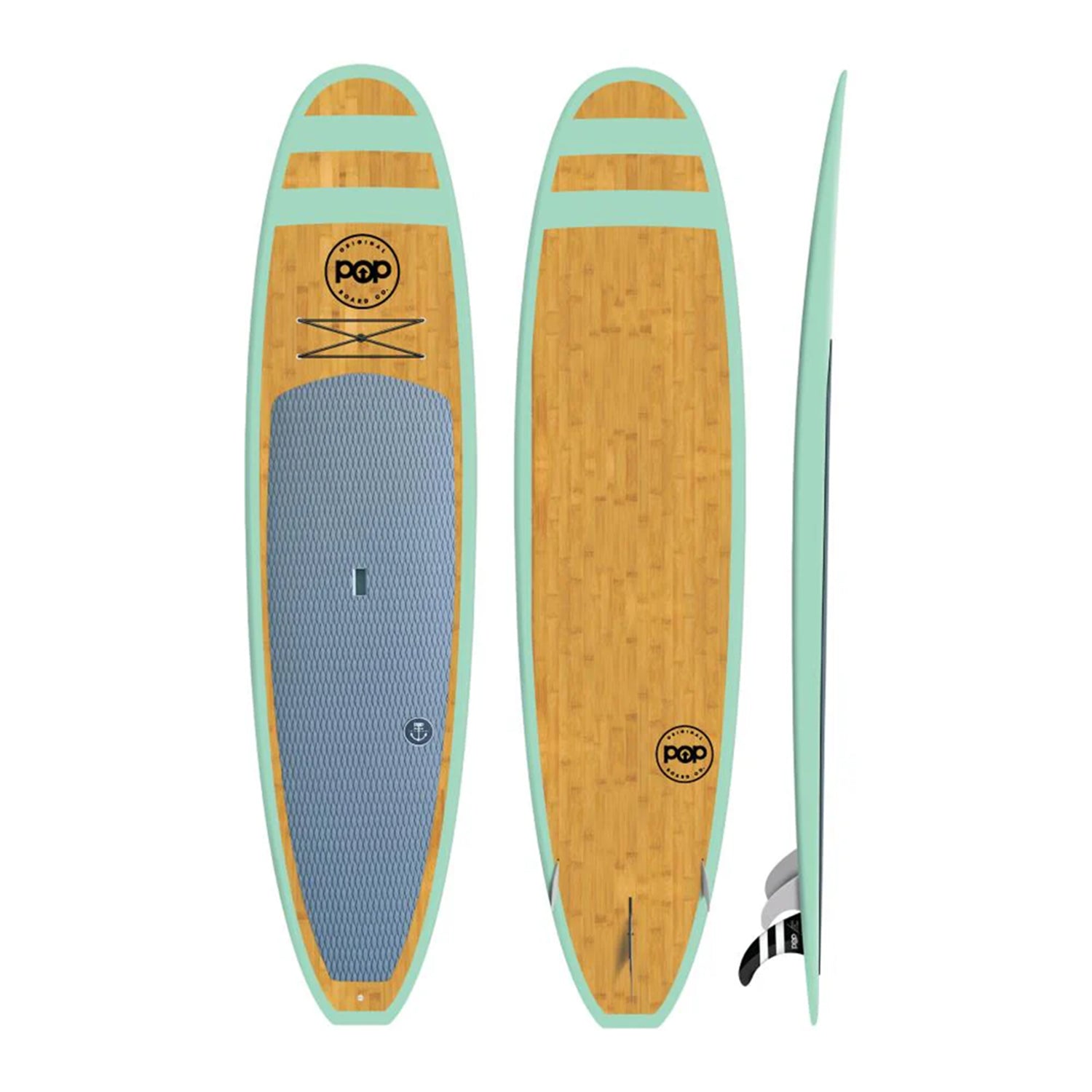 PopBoard Paddle Board 11'0" Huckleberry Mint (Bamboo)