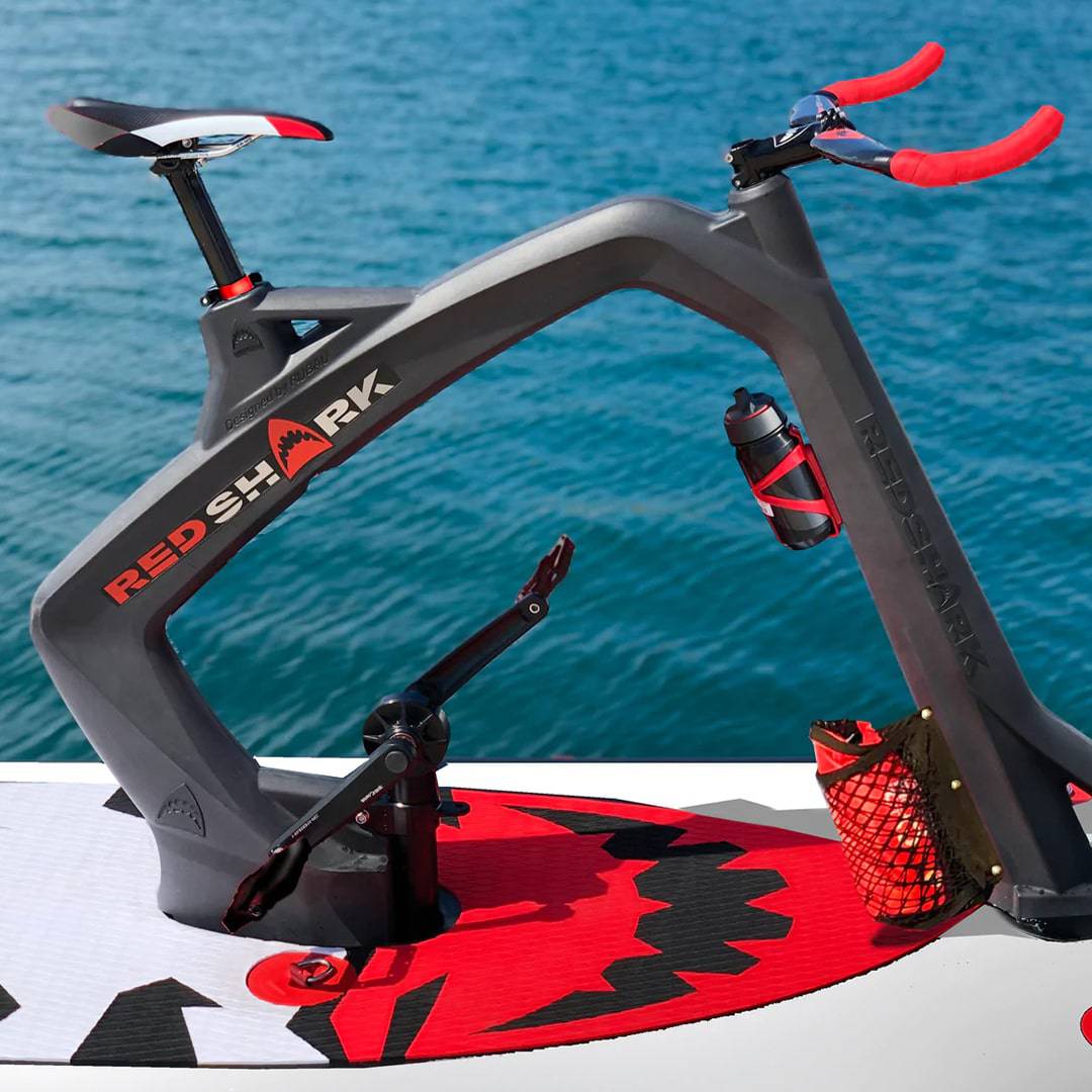 shark pedal Red Shark 'Fitness' Pedal Paddleboard iSUP